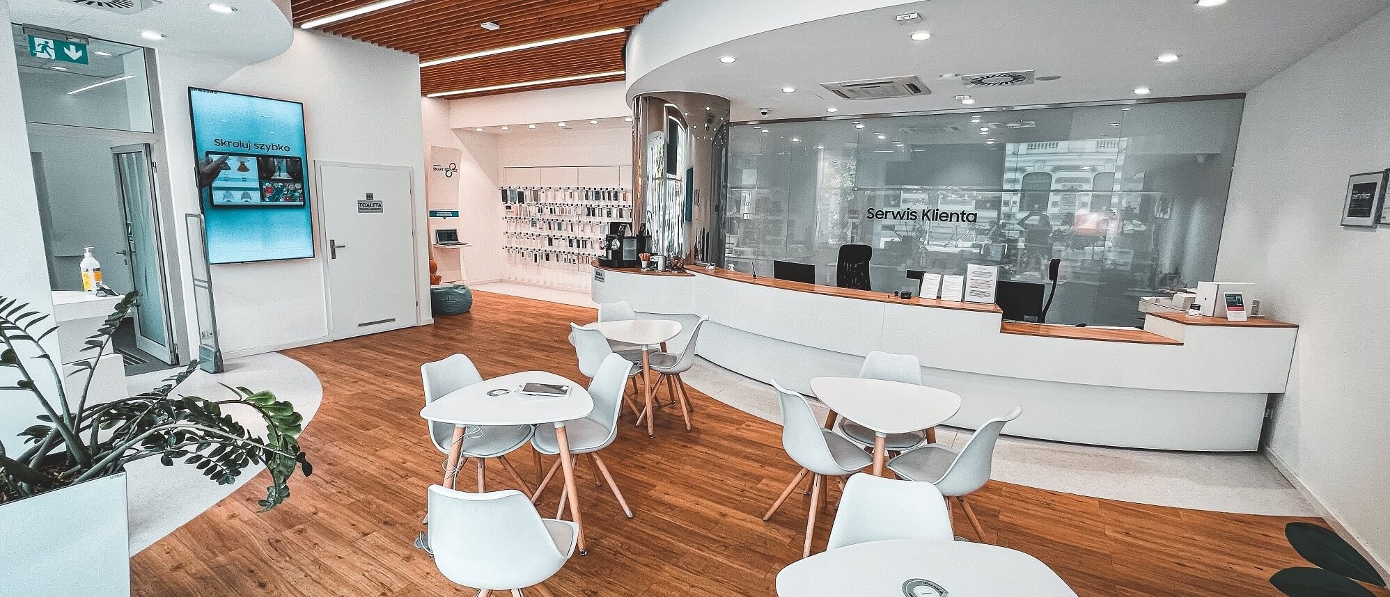 Mapa Krakowa, ze wskazaniem lokalu 1Core.